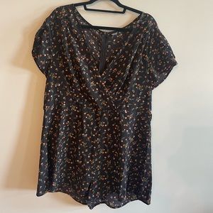 Floral Romper! Mini flower details - SHEIN 2X